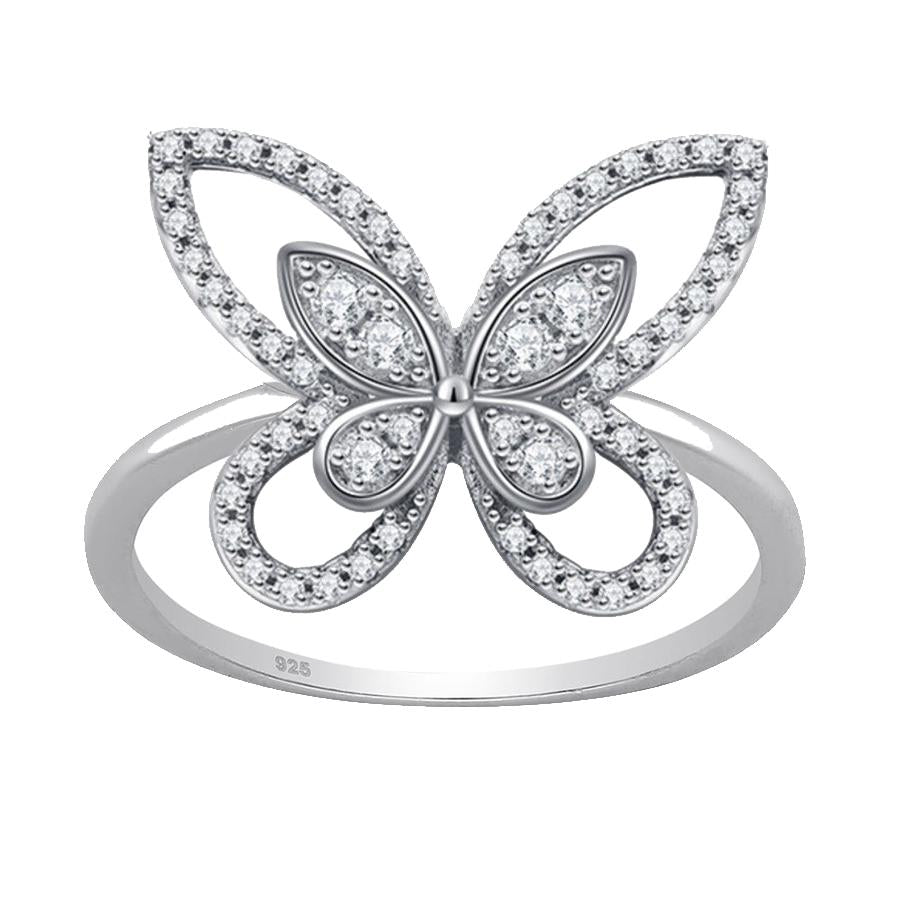 Butterfly Dream Ring - House of Carats UK