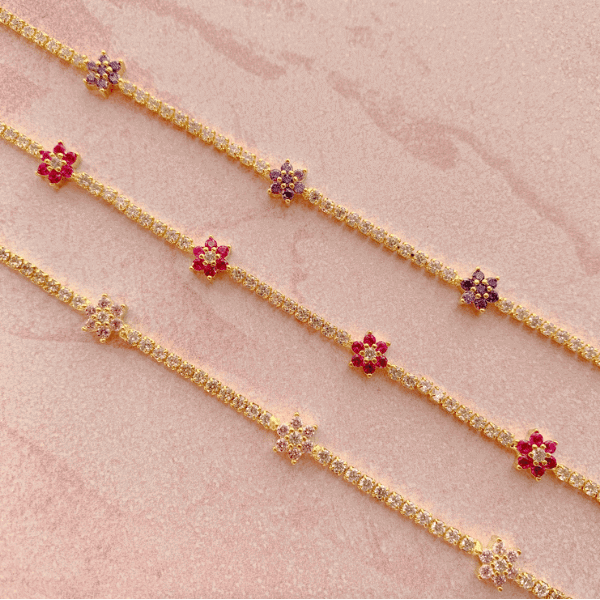 Blossom Tennis Choker