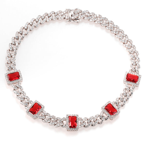 Duchess Chain Red - House of Carats UK