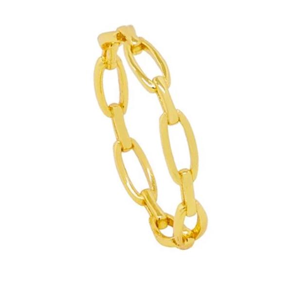 Golden Link Ring - House of Carats UK