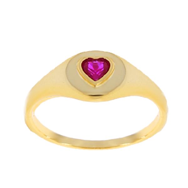 Heart Signet Ring