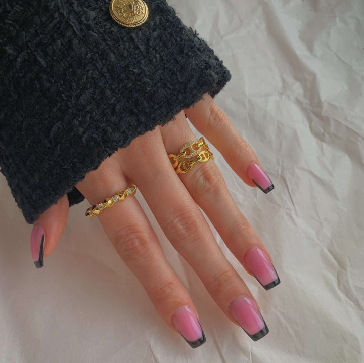 Stud & Stone Ring