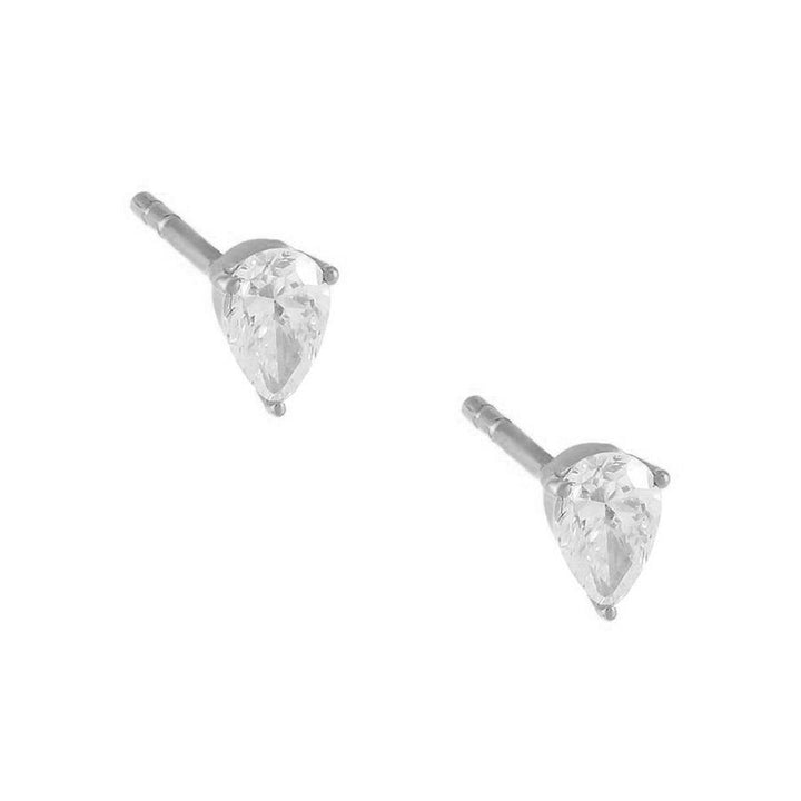 Pear Cut Stud Earrings