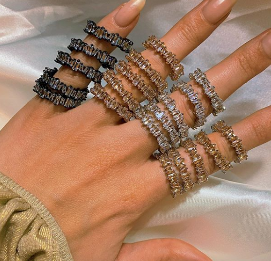Glisten Ring Gold - House of Carats UK