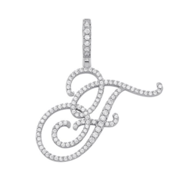Icy Initial Necklace