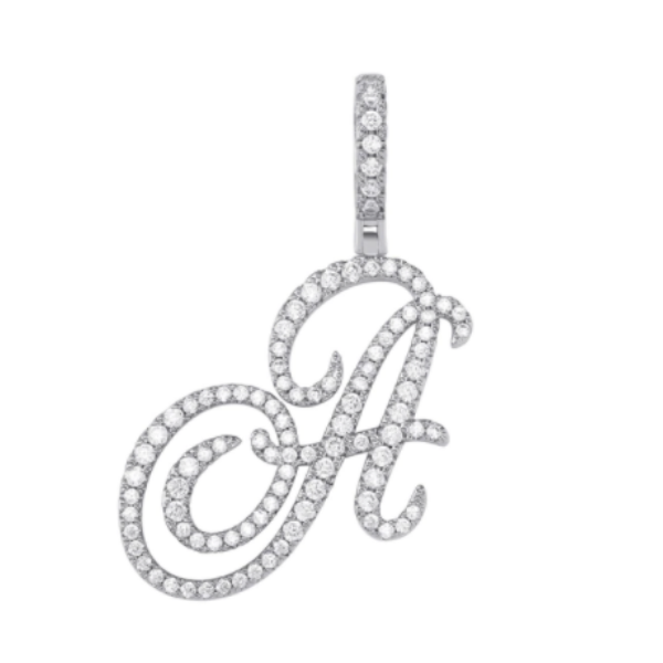 Icy Initial Necklace