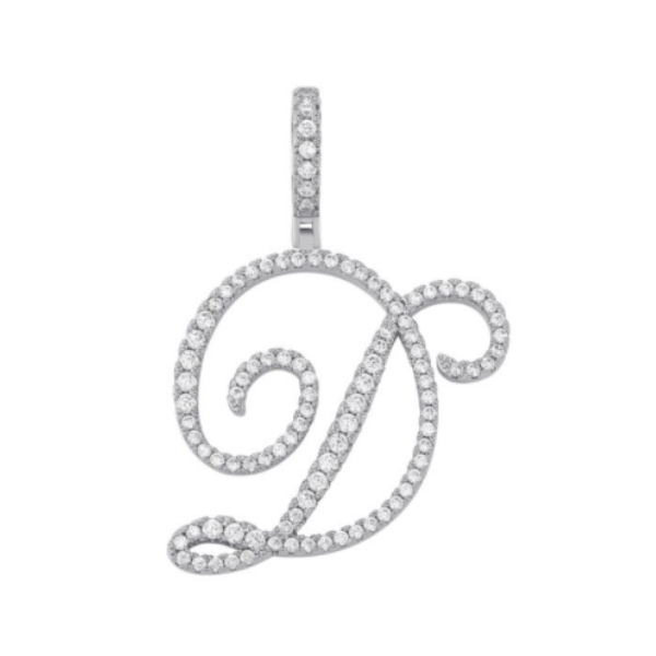 Icy Initial Necklace