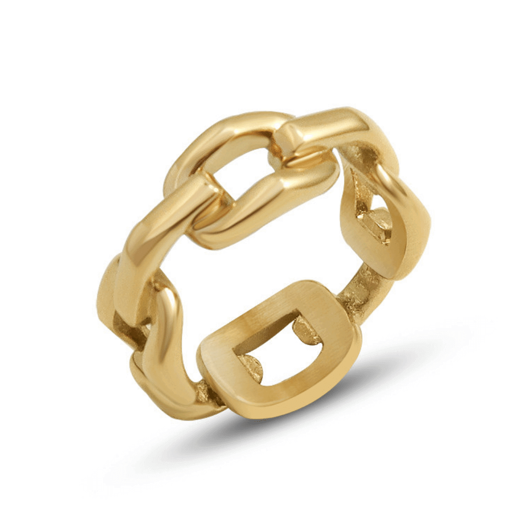 Large Chain Rings Chunky Chain Ring – House of Carats