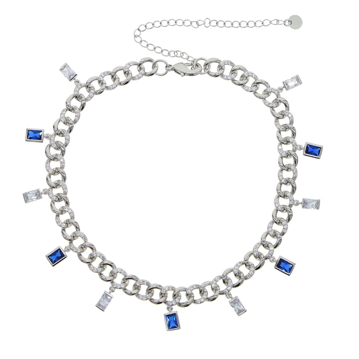 Sapphire Cuban Chain